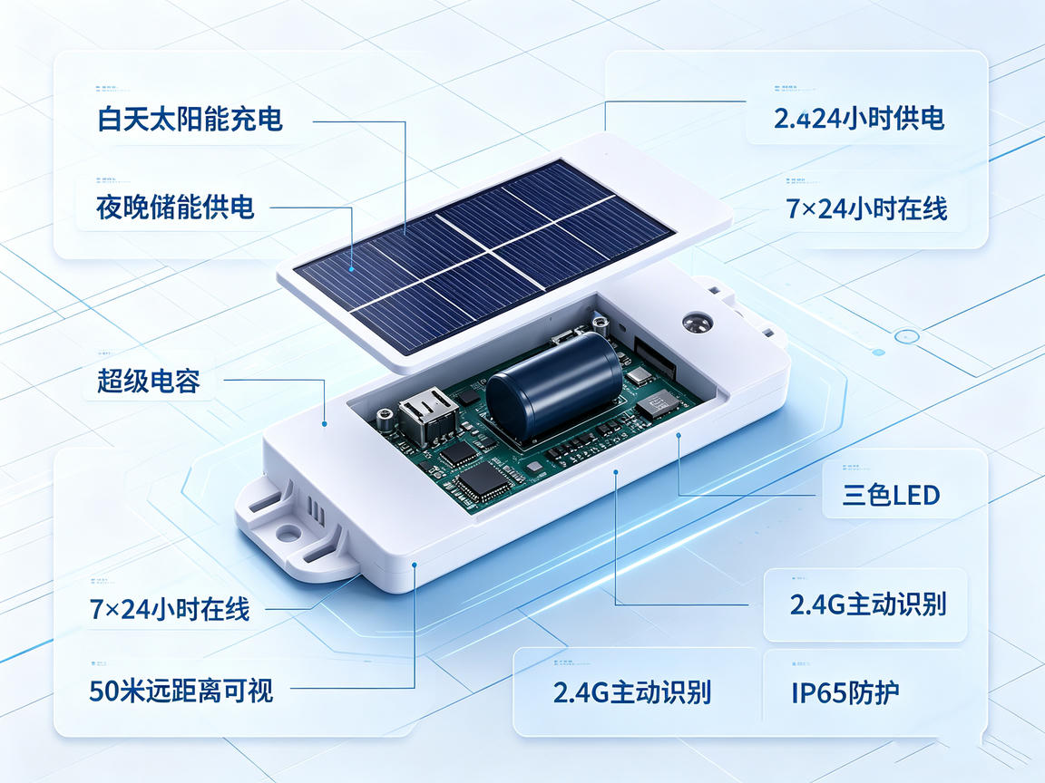 50米外一眼就能看到——這款會自己發電的電子標簽是怎么改變戶外物資管理的？